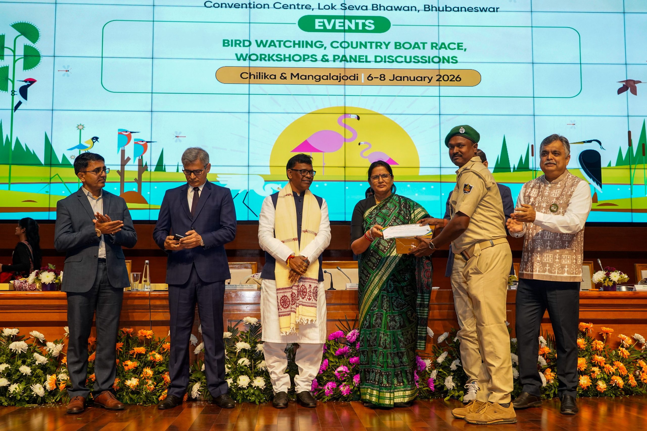 Migratory bird arrival reflects conducive climate: Parida