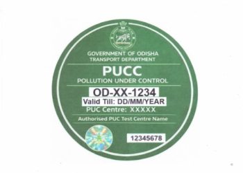 Green sticker PUCC odisha
