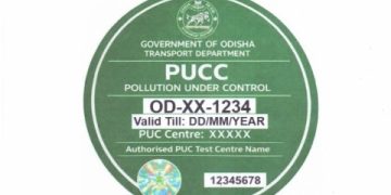 Green sticker PUCC odisha