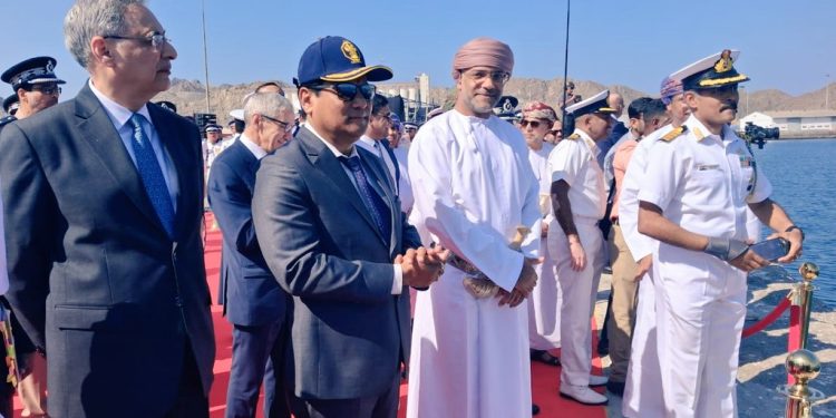 INSV Kaundinya reaches Muscat after 17-day voyage, revives ancient India-Oman maritime ties