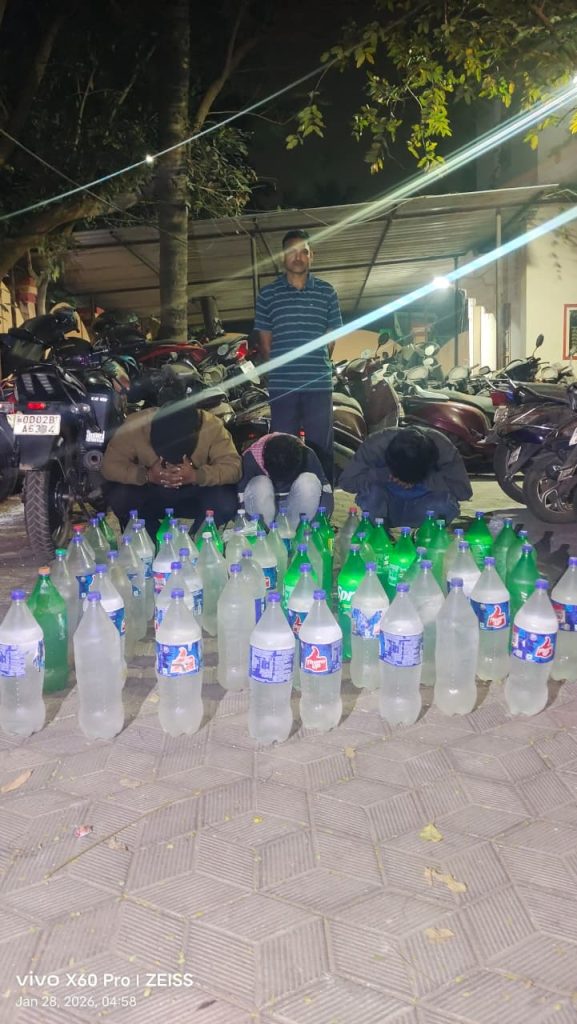 Illict liquor Excise