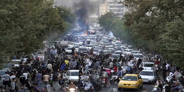 Iran protests (AP Photo)