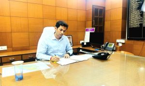 Keonjhar District Collector Vishal Singh