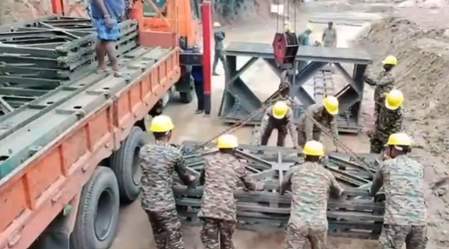 Op Sagar Bandhu: Indian Army builds third Bailey bridge in Sri Lanka after cyclone