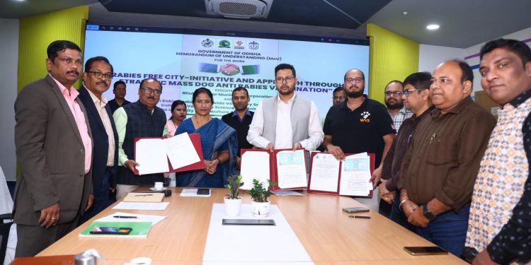 Pact for making Bhubaneswar ‘rabies-free city
