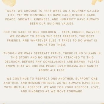 Mahhi Vij and Jay Bhanushali announce divorce