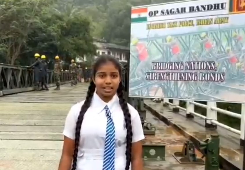 Indian Army continues humanitarian work in cyclone-affected Sri Lanka, shares video of gratitude