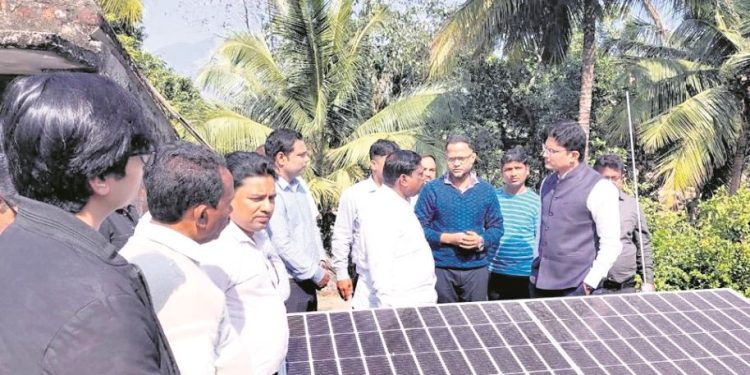 Solar-powered villages