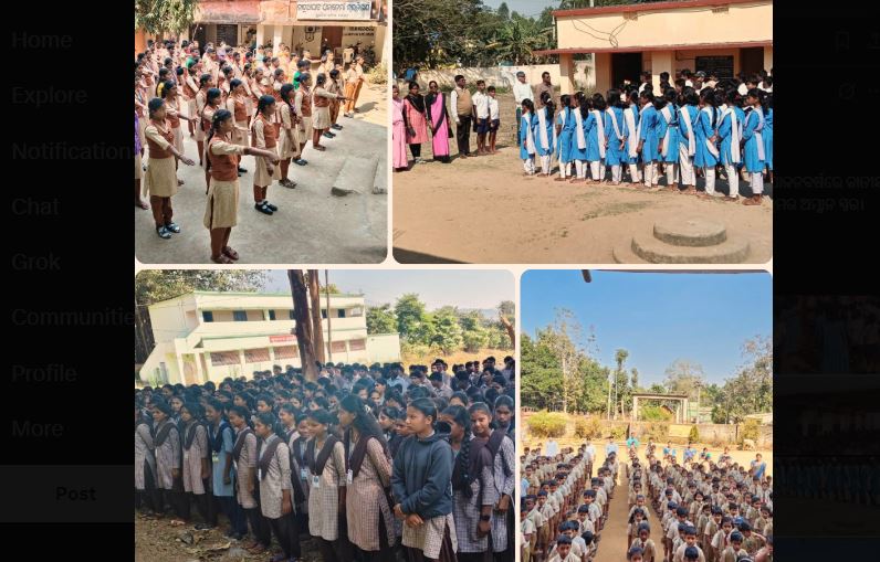 Students, teachers across Odisha take part in mass rendition of ‘Vande Mataram’