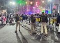 Traffic violations during New Year's celebrations in Kolkata