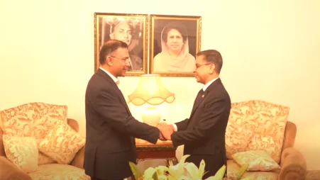 Indian envoy to Bangladesh Pranay Verma meets new BNP chairman Tarique Rahman