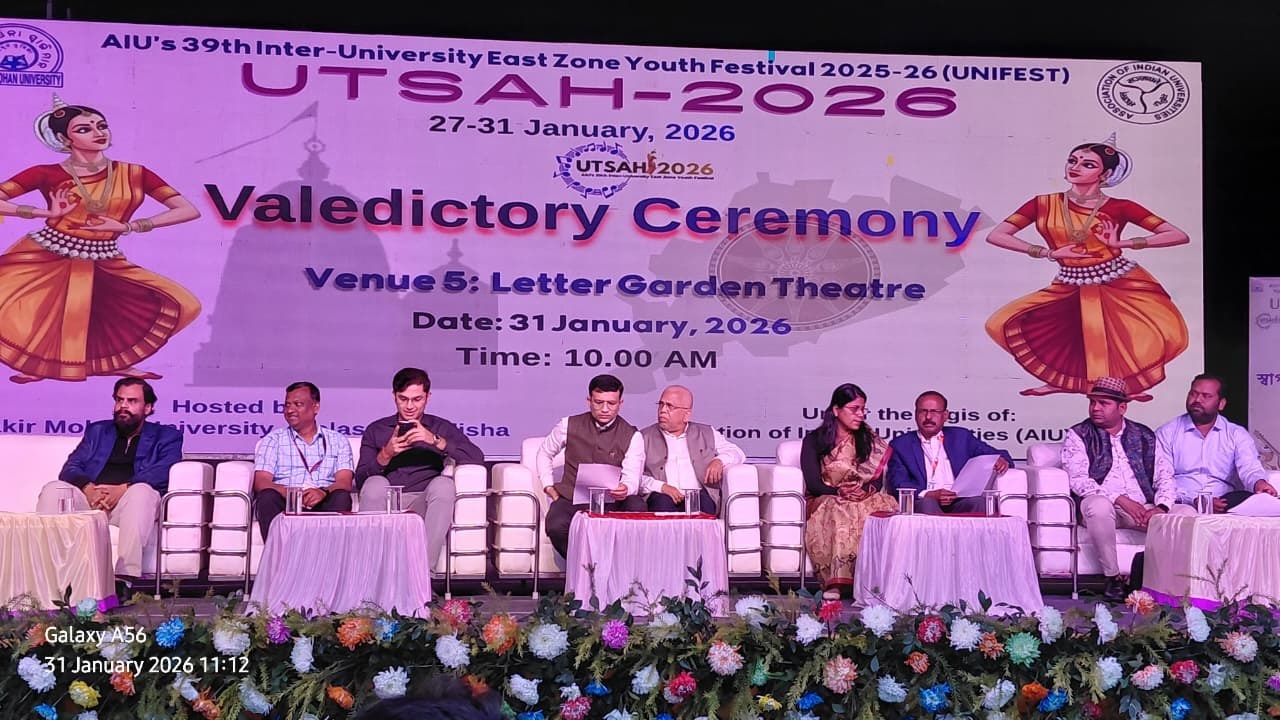 Utkal University of Culture wins UTSAH–2026