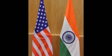 India US Flags