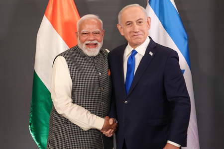 PM Modi, Israeli PM Netanyahu