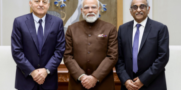 PM Modi meets Rolls-Royce CEO