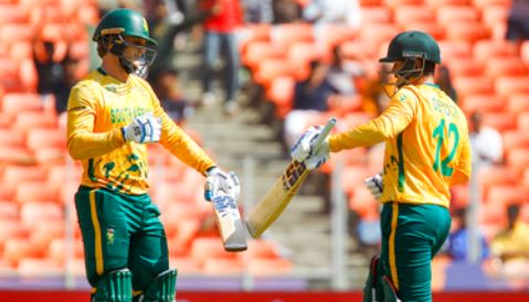 T20 World Cup: De Kock, Rickleton & Jansen guide SA to 187/6 against Afghanistan