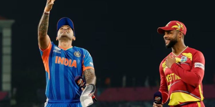 India opt to bowl against WI in must-win T20 World Cup game
