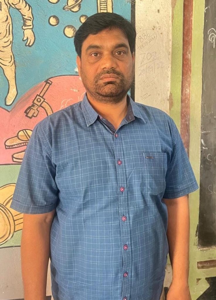 Pic of accused Junior Clerk-cum-Accountant Sri Rajanikant Kar