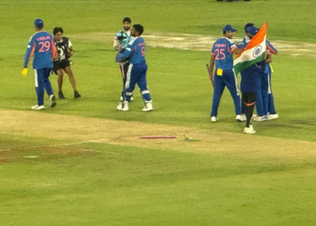 India thrash New Zealand by 96 runs to retain T20 World Cup title