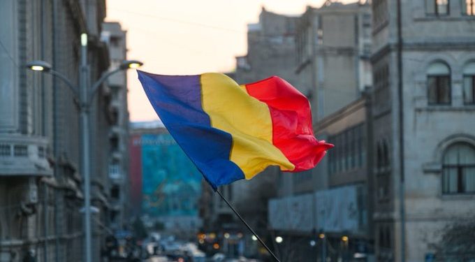 Romania Flag