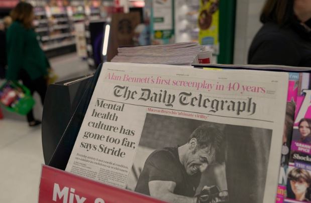 German media group Axel Springer will buy owner of Britain’s Daily Telegraph for $766 million