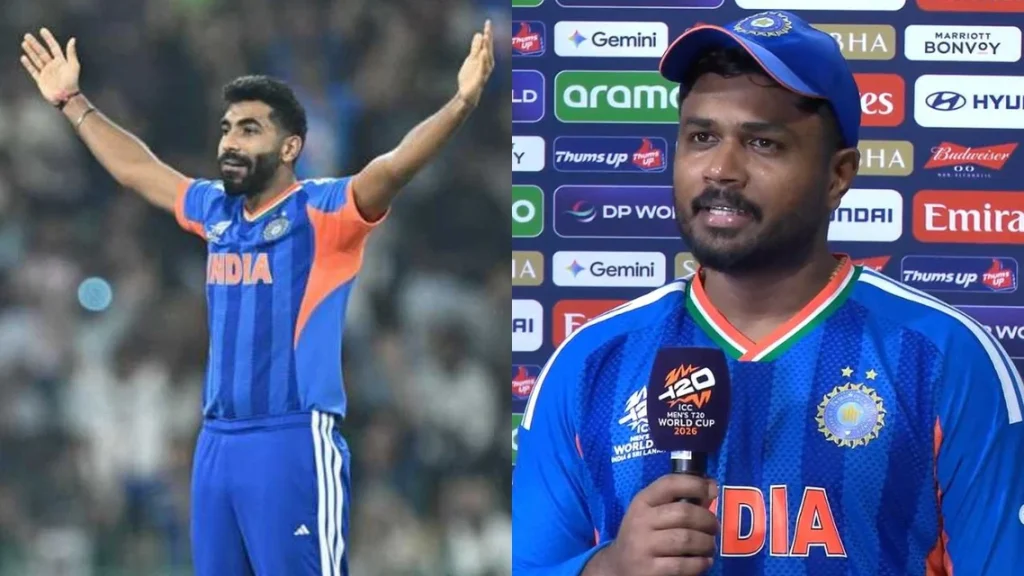 Jasprit Bumrah, Sanju Samson