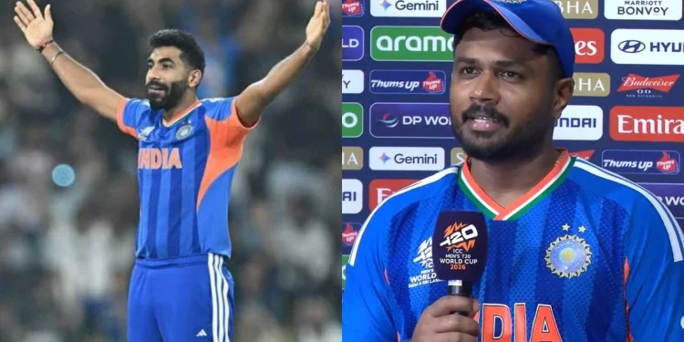 Jasprit Bumrah, Sanju Samson