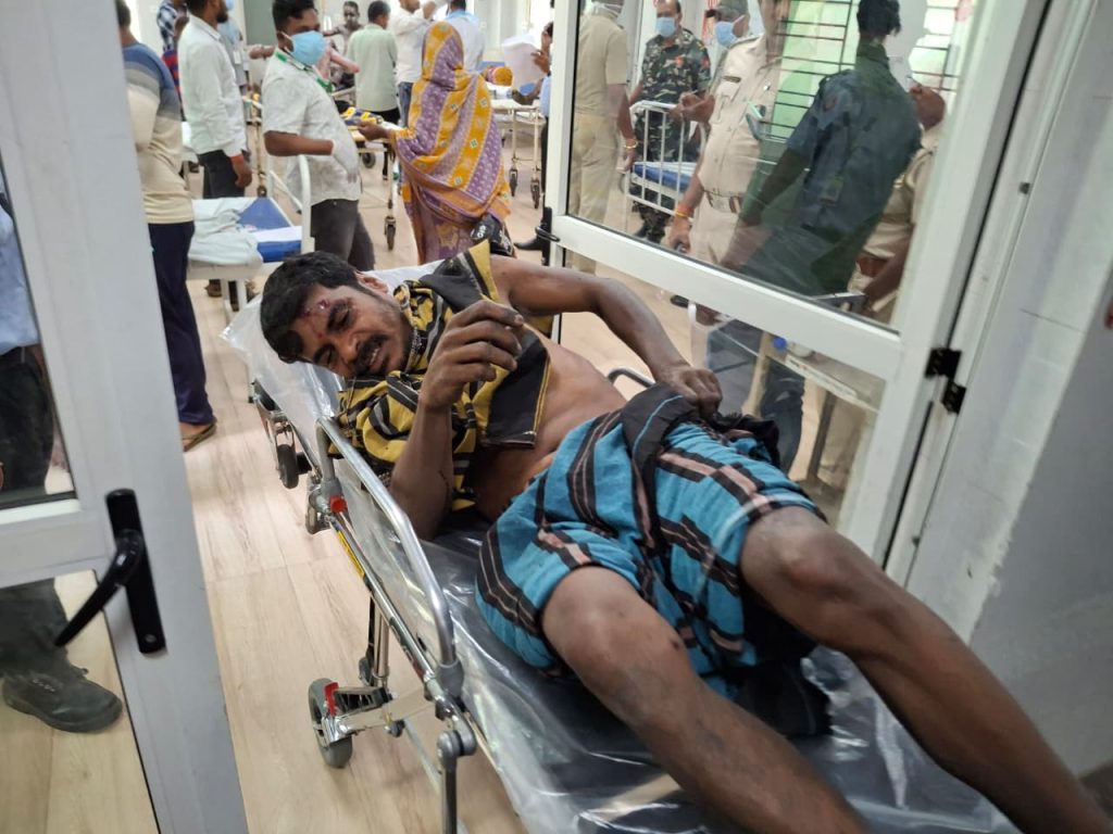 Firecracker blast in Nayagarh