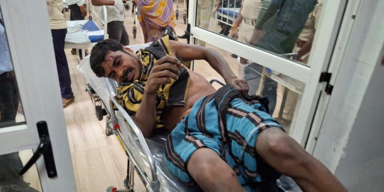 Firecracker blast in Nayagarh