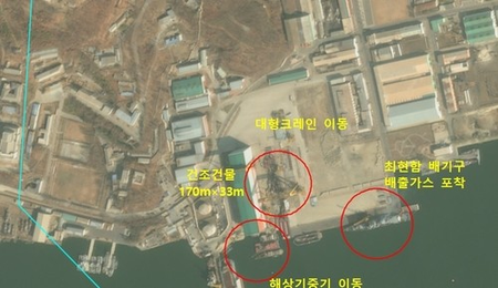 Satellite imagery reveals rapid progress on North Korea’s third 5,000-tonne destroyer