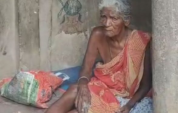Forced to travel for pension, elderly woman injured in hit-and-run