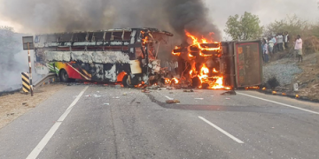 Andhra bus fire