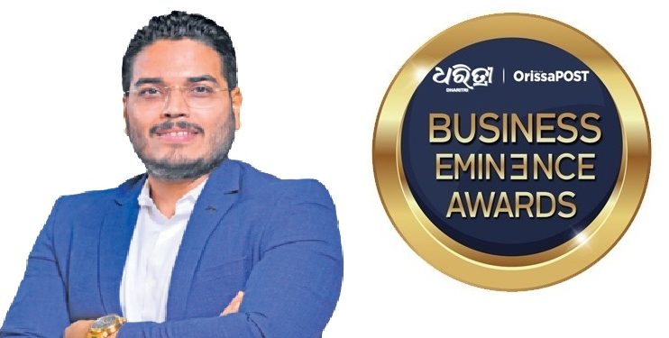 Business Eminence Awards Sashikant Barik