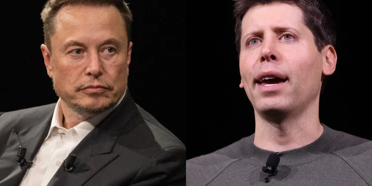 Elon Musk and Sam Altman