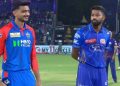 Delhi Capitals opt to bowl after toss against Mumbai Indians