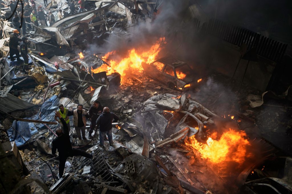 Israeli strikes kill 89 in Beirut hours after ceasefire, say Iran truce does not apply there