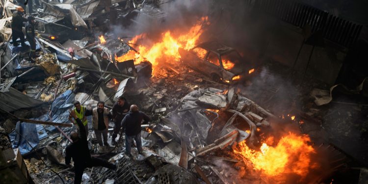 Israeli strikes kill 89 in Beirut hours after ceasefire, say Iran truce does not apply there
