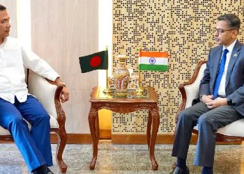 Pranay Verma meets Tarique Rahman, pushes stronger India-Bangladesh ties