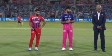 Lucknow Super Giants captain Rishabh Pant won the toss