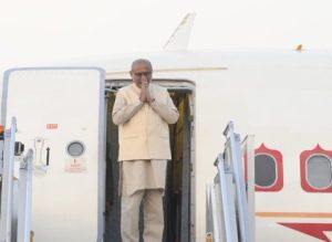 VP Radhakrishnan travels to Sri Lanka for a 2-day trip.