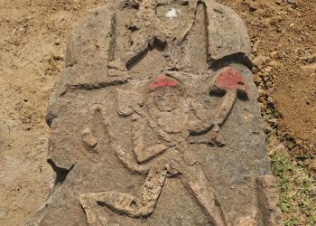 Stone -Ramayana statue