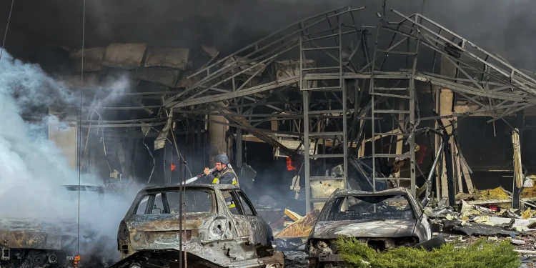 Russia rejects Ukraine ceasefire, launches drone strikes