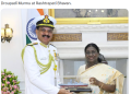 Droupadi Murmu meets outgoing Navy Chief ahead of retirement
