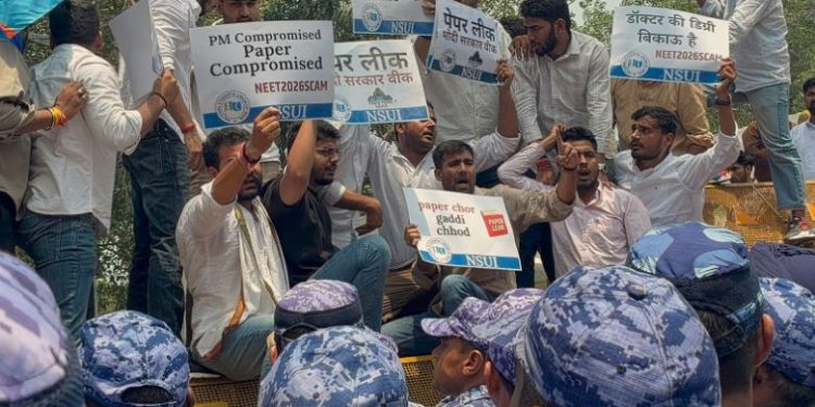 NEET protest