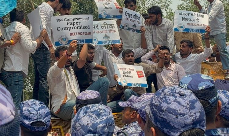 NEET protest
