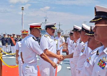 Navy Chief Admiral Tripathi holds talks with Myanmar leaders on maritime cooperation