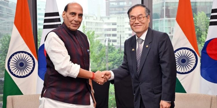 Rajnath Singh, Ahn Gyu-back deepen defence ties in Seoul talks