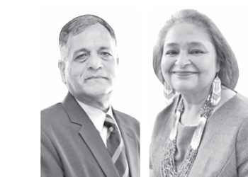 Ashok Lavasa & Roli Asthana