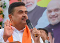 Suvendu Adhikari mocks TMC’s ‘Pushpa’ at Falta roadshow, promises jobs to victims