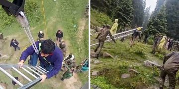 Over 300 tourists rescued after Gulmarg Gondola stalls in heavy rain